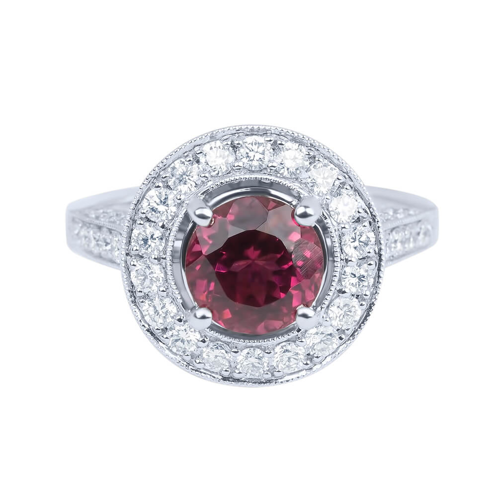 Pear Shaped Ruby Ring | Temple & Grace AU